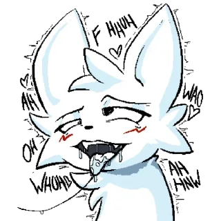 Video sticker 🥴 Fuckisser NSFW | @mxaiw_red | 1/3