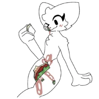 Telegram sticker 🥪 Fuckisser NSFW | @mxaiw_red | 1/3