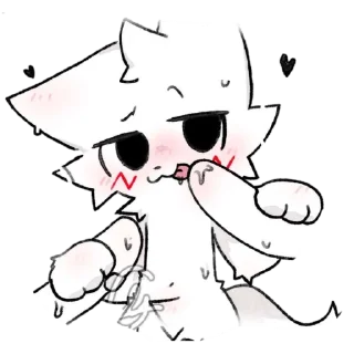 Telegram sticker 😛 Fuckisser NSFW | @mxaiw_red | 1/3