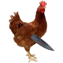 Sticker 🐓 Куры