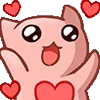 Video sticker 🥰 Red ➤ @emoji_room