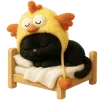 Sticker 😴 Чикен-киса @Nyasticks