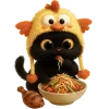 Sticker 🍲 Чикен-киса @Nyasticks