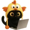 Video sticker 💻 Чикен-кис�...