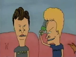 Video sticker 🤘 Beavis and Butthead @stickersb2b