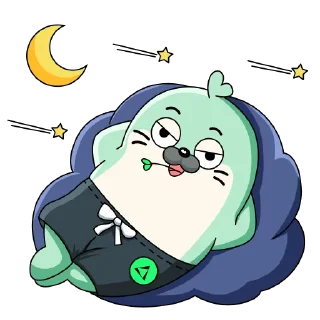 Telegram sticker 🌙 edgeX Maru