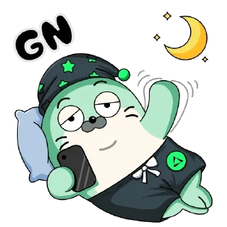 Telegram sticker 😴 edgeX Maru