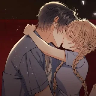 Телеграм стикер 🌟 Hidden Love • @strawberryslush