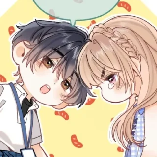 Телеграм стикер 🌟 Hidden Love • @strawberryslush