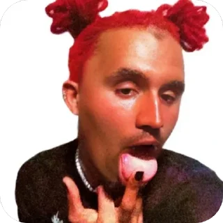 Video sticker 🫥 Give Me Kirk (Neck) @blackfacing