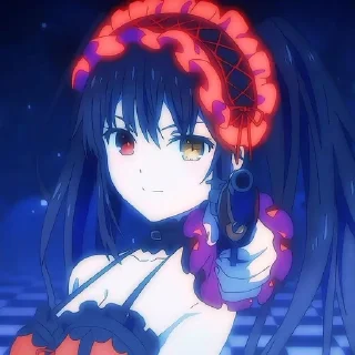 Video sticker 🔫 DATE A LIVE BY @Hirumizoldyck :: @fStikBot