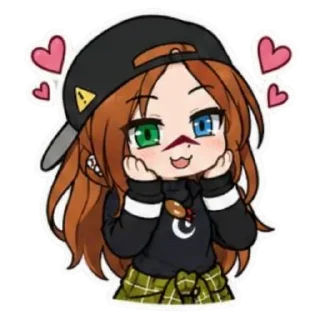 Telegram stiker ❤ Сорина/Сори  Немка