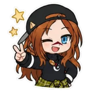Telegram stiker ✨ Сорина/Сори  Немка