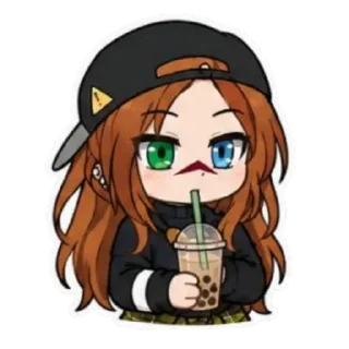Telegram stiker 🧋 Сорина/Сори  Немка