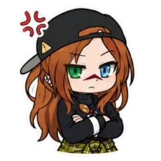 Telegram stiker 😡 Сорина/Сори  Немка