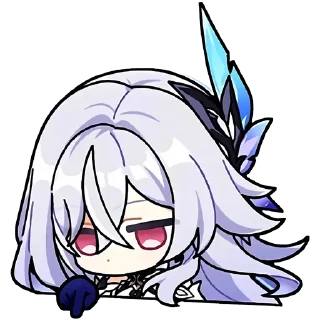 Telegram sticker 😊 Далия и Скирк | @blednayaleaks_genshin