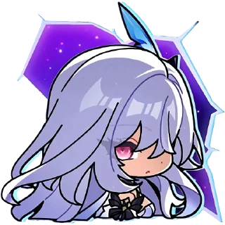 Telegram sticker 😊 Далия и Скирк | @blednayaleaks_genshin