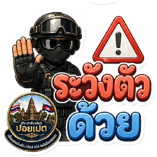 Video sticker 😎 @PublicrelationsPoipet ปอยเปต @mystickerthai_bot