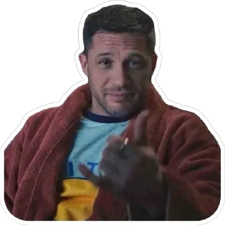 Телеграм стикер 🦾 Tom Hardy