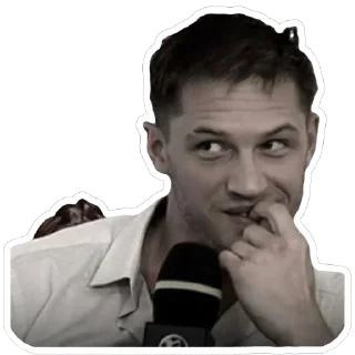 Телеграм стикер 🦾 Tom Hardy