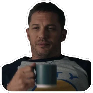 Телеграм стикер 🦾 Tom Hardy
