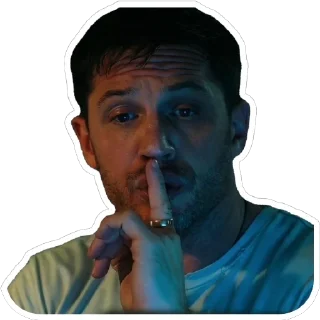 Телеграм стикер 🦾 Tom Hardy