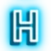 Video sticker 🤩 Neon Glow Font I b...