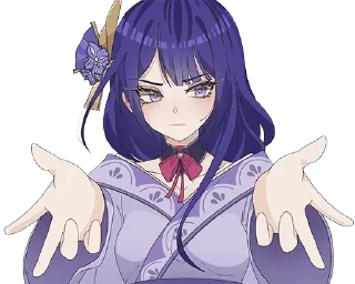 Video sticker 🤗 Raiden Shogun