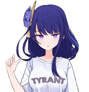 Telegram sticker 👿 Raiden Shogun