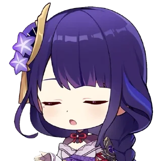 Video sticker 😑 Raiden Shogun