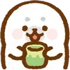 Sticker 🍵 fluffy baby seal  ♡  @ririmoji
by natsumi (line)
