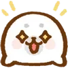 Sticker 🤩 fluffy baby seal  ♡  @ririmoji
by natsumi (line)