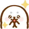 Sticker 🤩 fluffy baby seal  ♡  @ririmoji
by natsumi (line)
