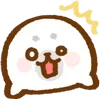 Sticker 🤯 fluffy baby seal  ♡  @ririmoji
by natsumi (line)