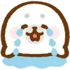Video sticker 😭 fluffy baby seal  ...