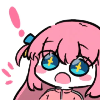Video sticker 🍞 봇치 더 락 짭창고 & 짭쭐어_2 by @KiyoBot_bot
