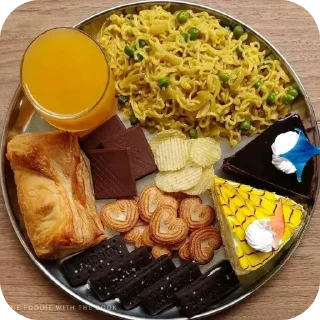 Sticker 🍲 Foodie girlll khushi :) 💗