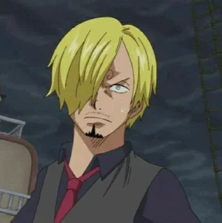 Telegram sticker 🎷 ◈『 sanji 』◈ @ka_anime_sticker