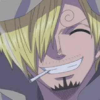 Telegram sticker 🎷 ◈『 sanji 』◈ @ka_anime_sticker