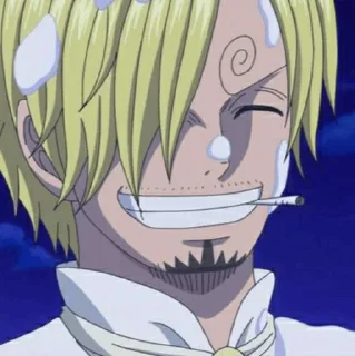 Telegram sticker 🎷 ◈『 sanji 』◈ @ka_anime_sticker