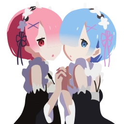 Telegram sticker ❤️ анитяночки (@russia2d)