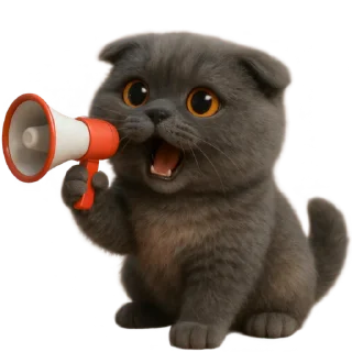 Video sticker 📢 Котик Нонг-Дум @Nyasticks