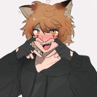 Telegram sticker ❤️ ren