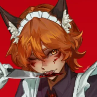 Telegram sticker 🦊 ren