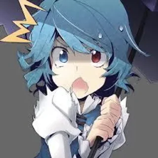 Telegram sticker 😱 Kono Kogasa da! @projectmoonandmore