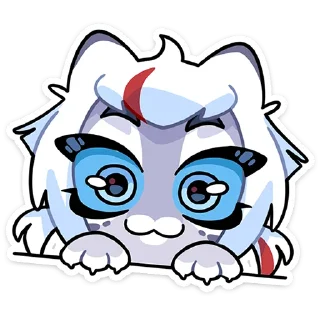 Telegram sticker 👀 Ума от @TgSticker