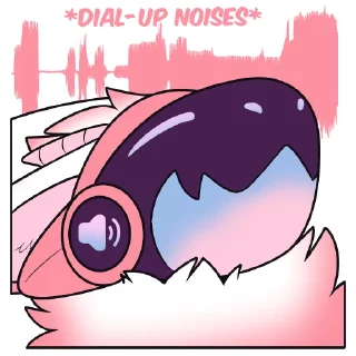 Telegram sticker 🔊 ISA Protogen