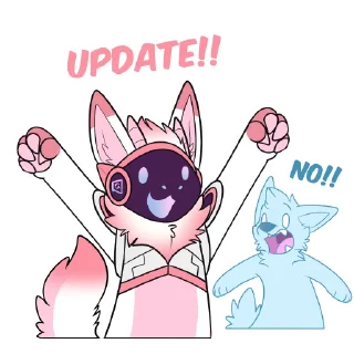 Telegram sticker 🛜 ISA Protogen