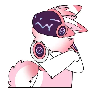 Telegram sticker ❌ ISA Protogen
