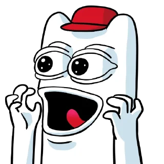 Telegram stiker 🤯 Shiro - Tabi